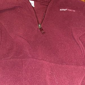 old navy fleece w hood